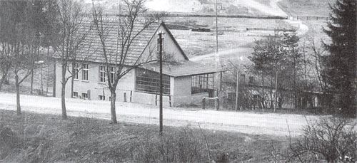 Das Haus an der Kunster ? heute das Tierparkhaus Foto: Schwämlein (1953/54)